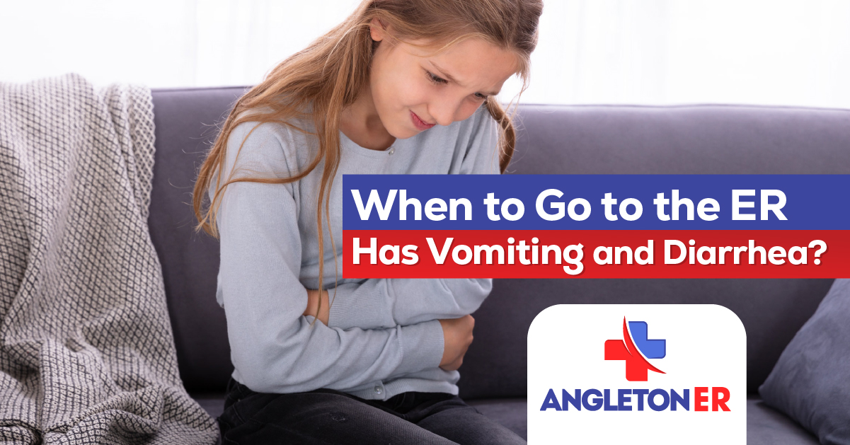 Child Has Vomiting and Diarrhea Angleton Emergency Room Open 24 HRS