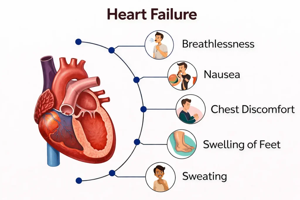 Heart Failure Symptoms: What They Can Feel Like in Real Life (and Warning Symptoms That Shouldn’t Wait) 5 Heart Failure Symptoms: What They Can Feel Like in Real Life (and Warning Symptoms That Shouldn’t Wait)